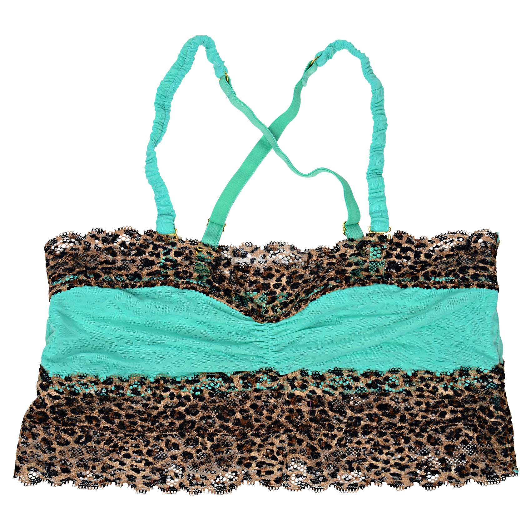Flat lay sports bra product photography for fashion brands