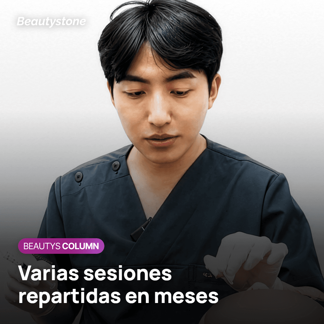 Número de sesiones e intervalo del tratamiento con Sculptra