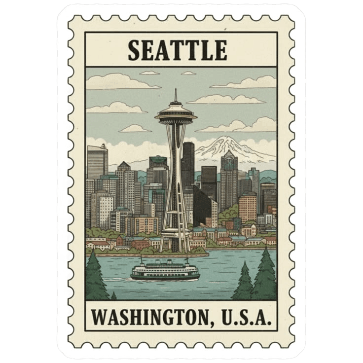 Seattle stamp