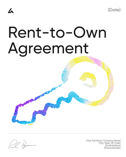 Rent-to-Own Agreement