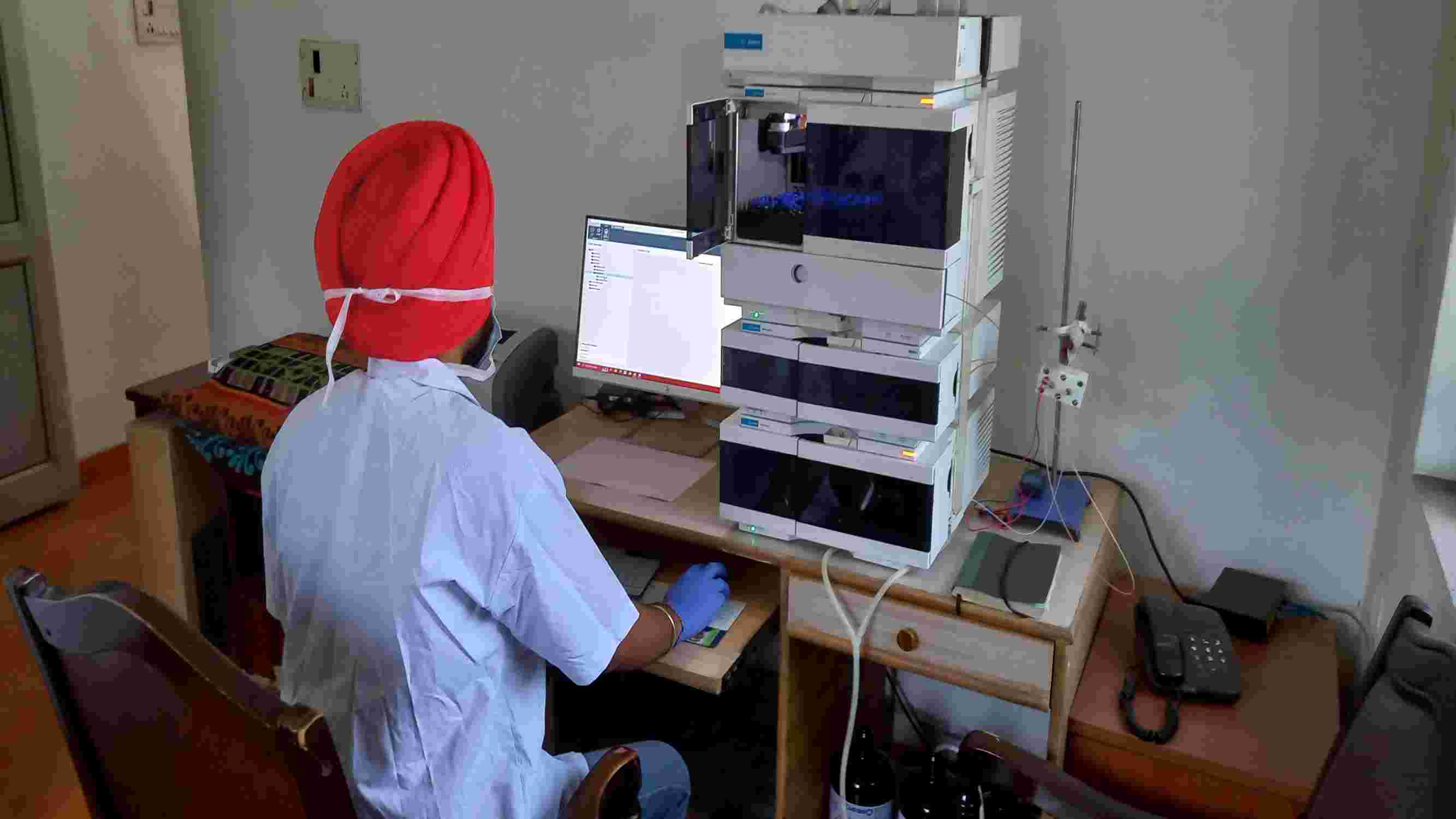 Quality control laboratory at Khanna Feed Limited