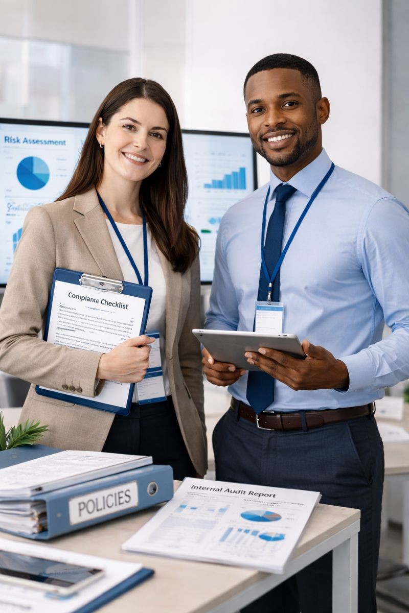 Man in Office Setting