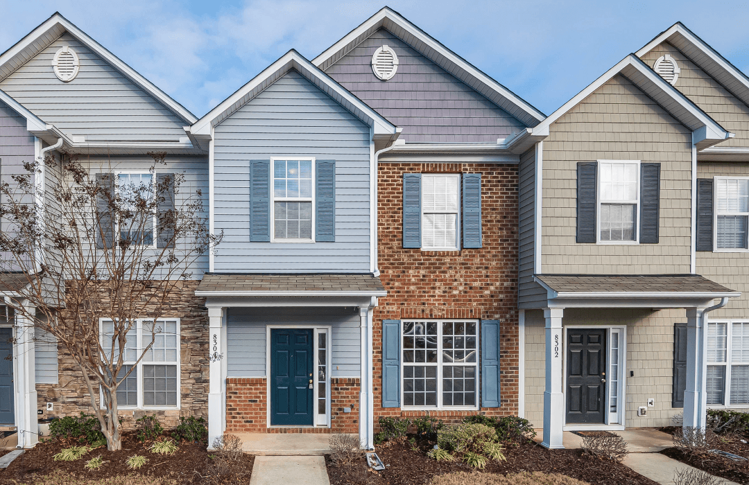 Freshly painted residential home exterior in Hartford, Connecticut.
