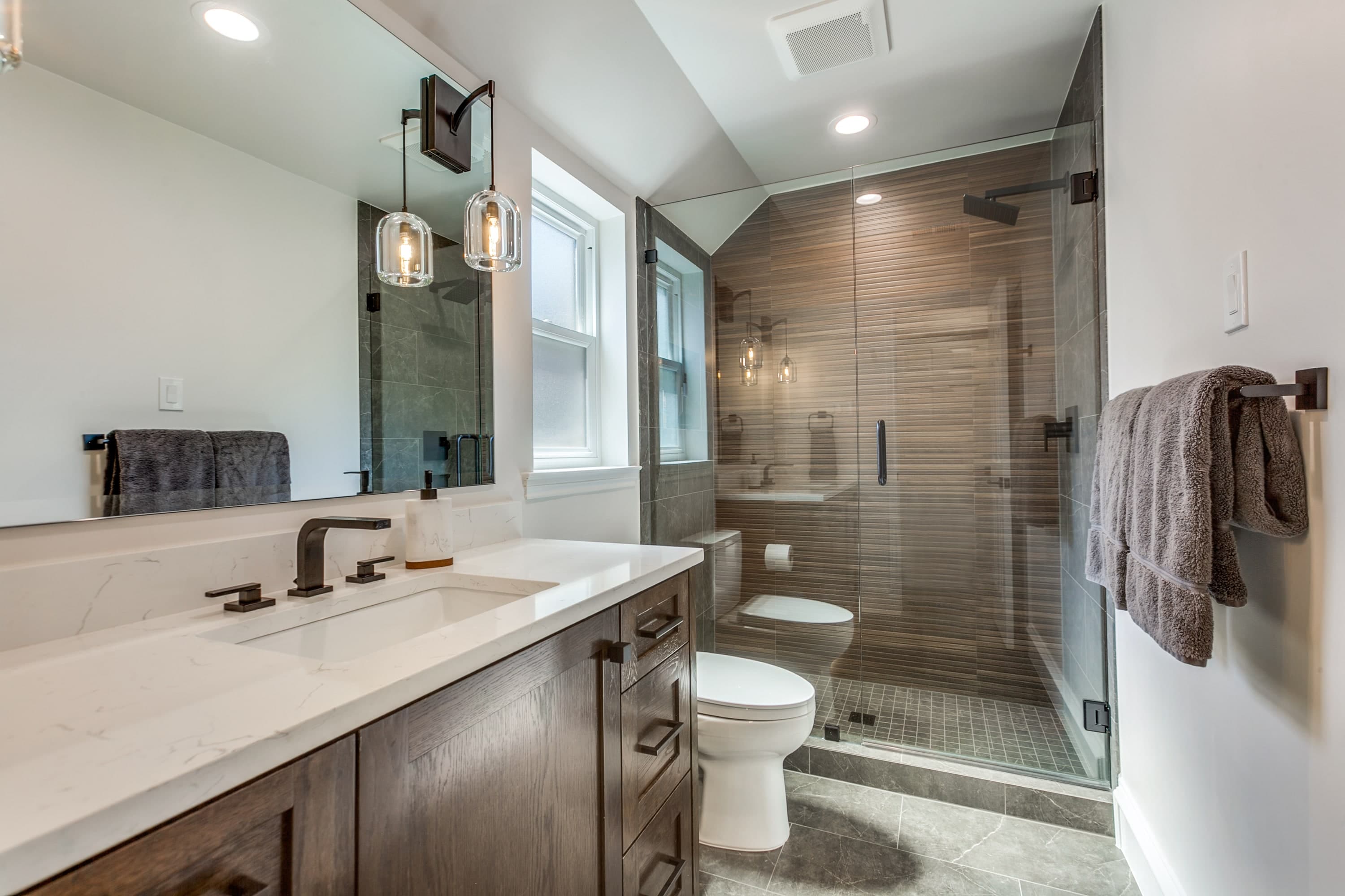 luxury bathroom remodel