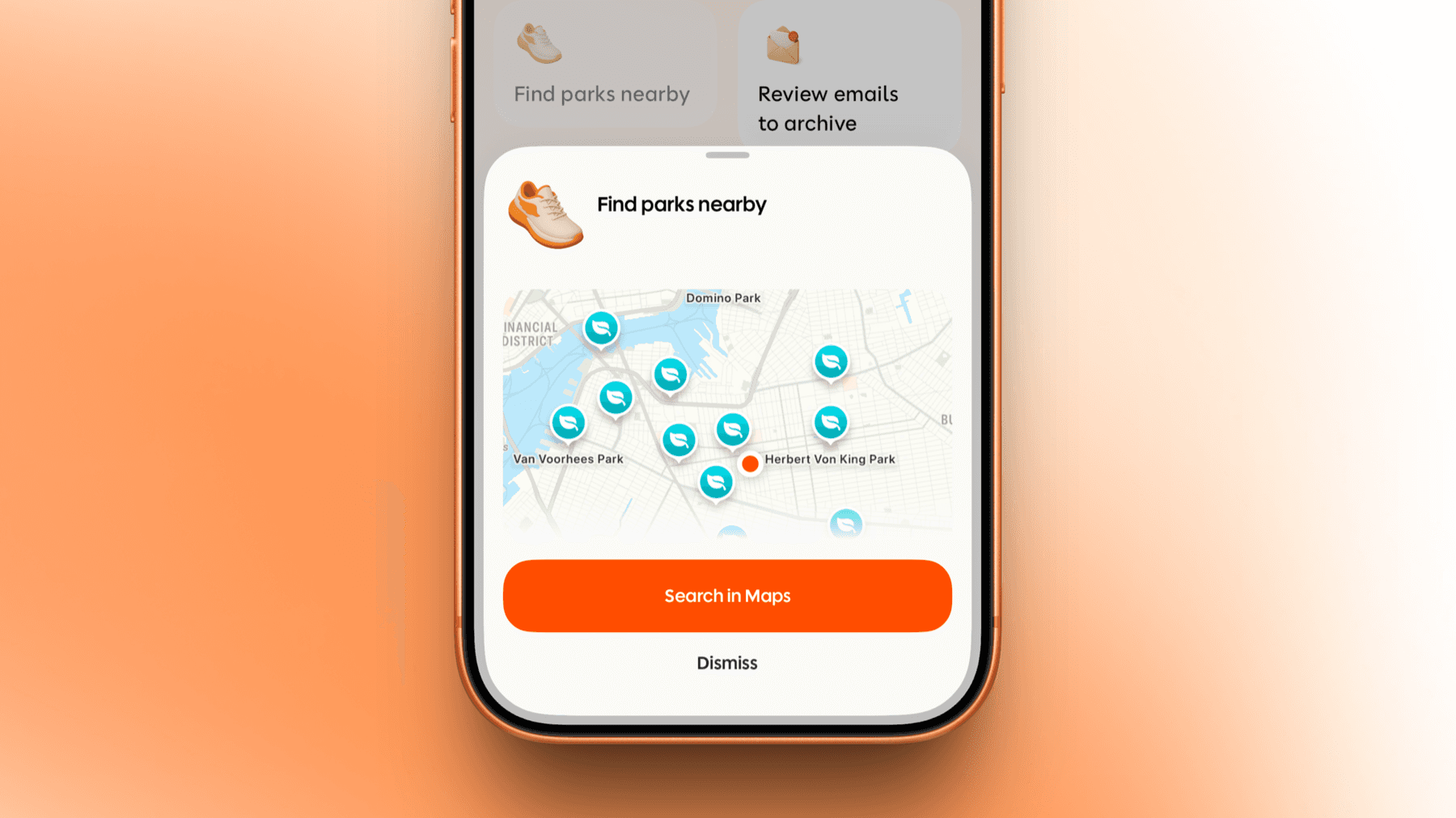 Poppy nearby search action