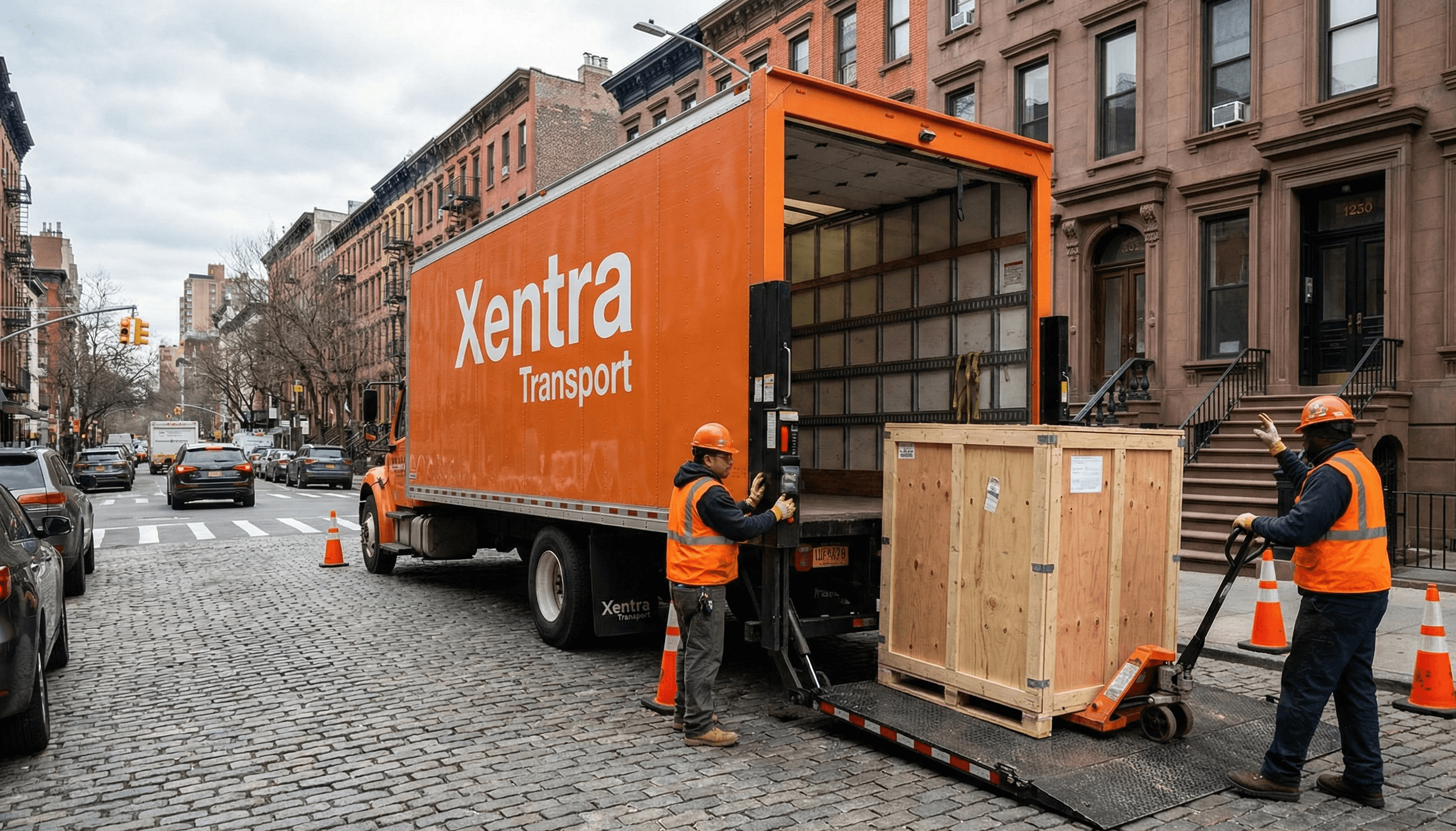 heavy item courier delivery with liftgate in NYC