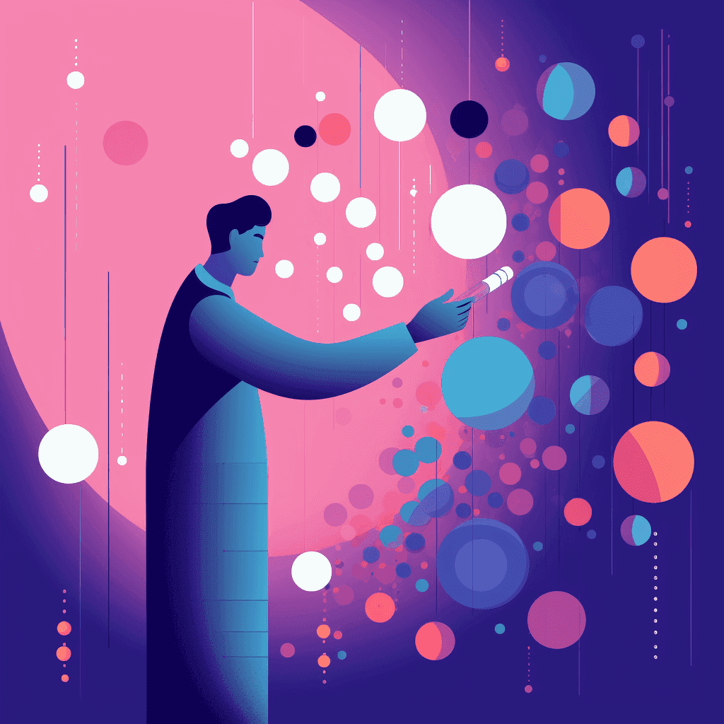 skin purging shown through an individual breaking out