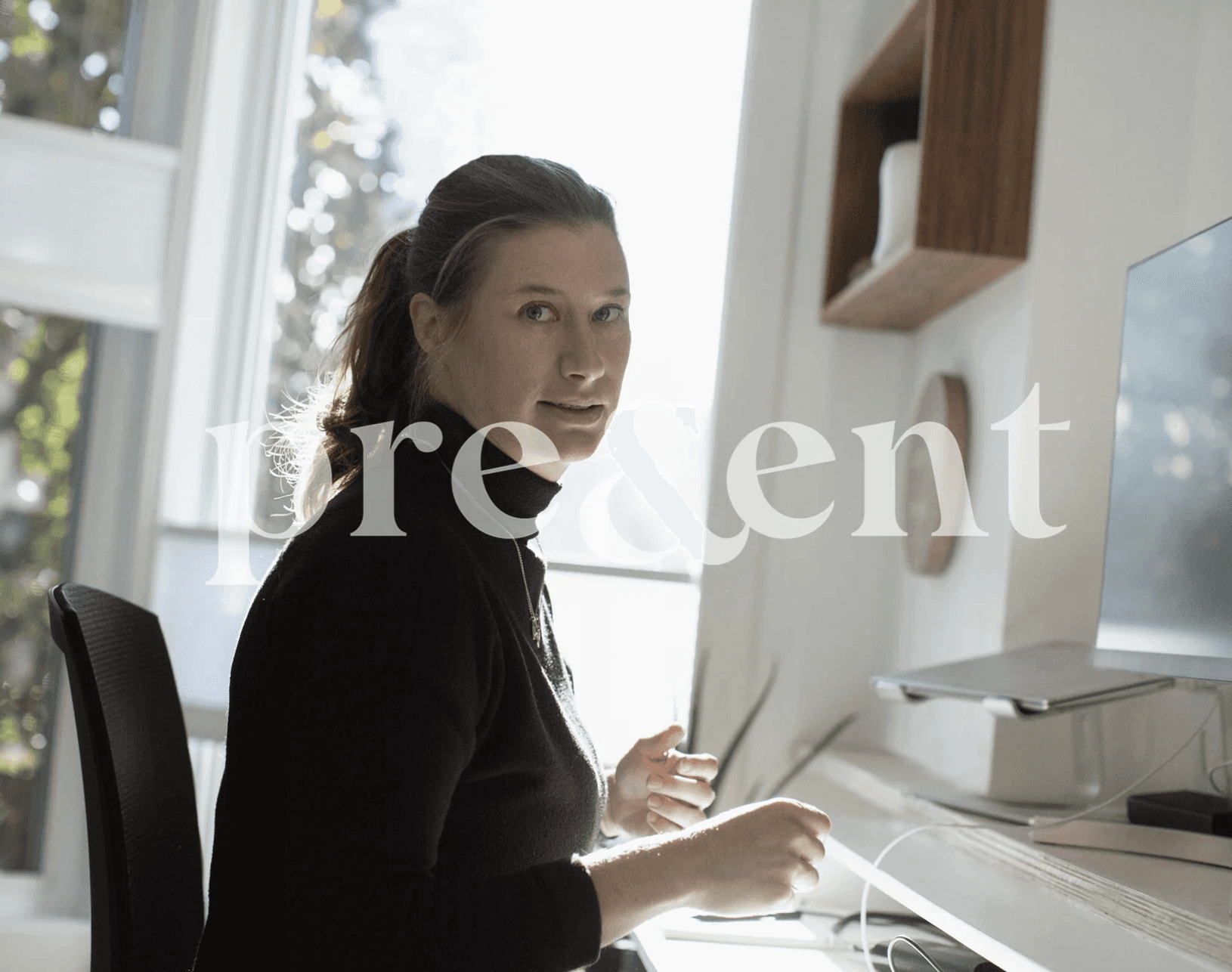 image of professional man sitting in an office