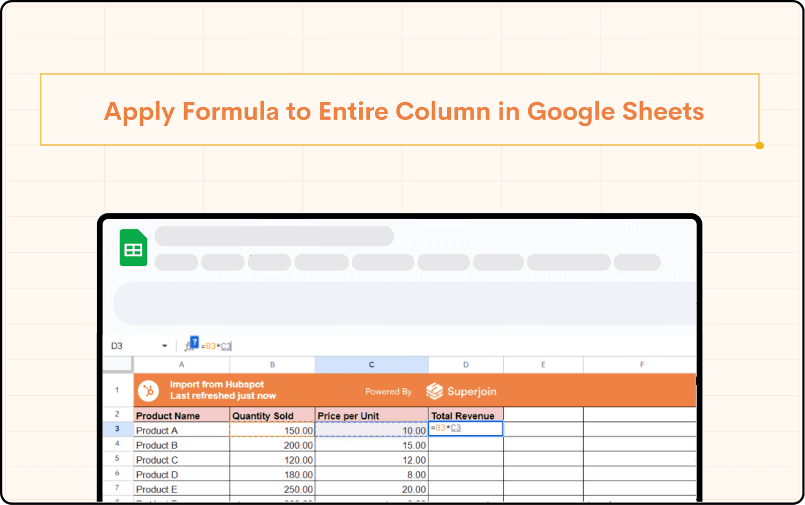 Apply Formula to Entire Column in Google Sheets: Quick Guide