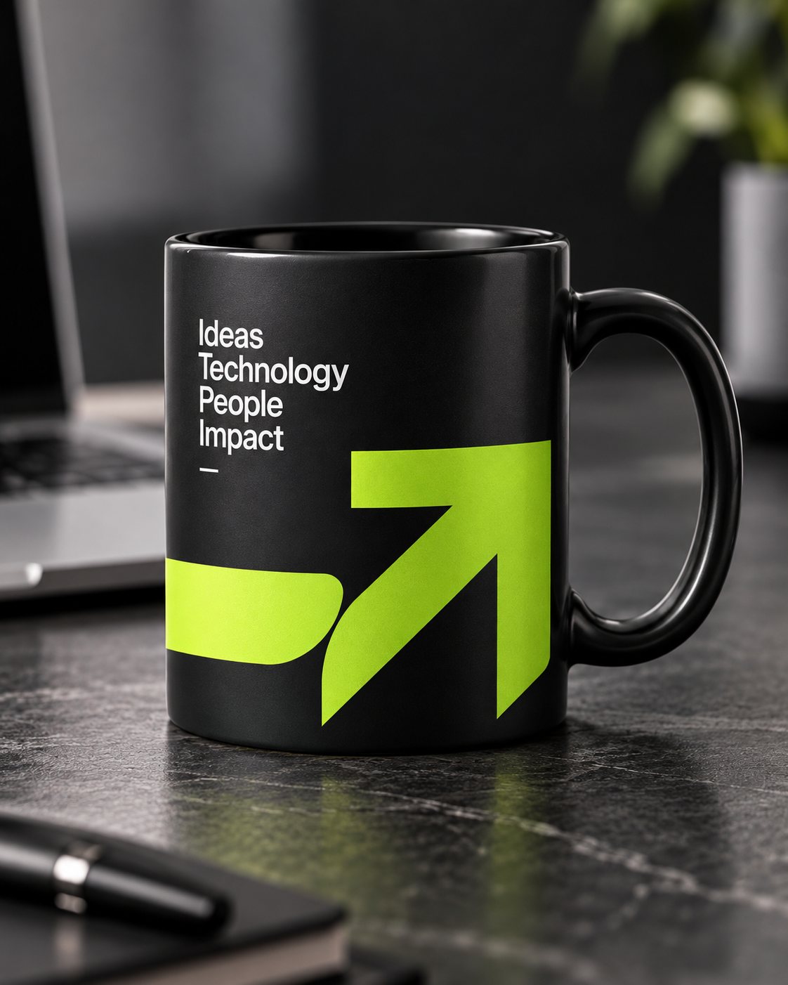 Ideas Technology People Impact Mug concept design by MCDNS