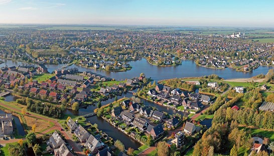overview van een gemeente