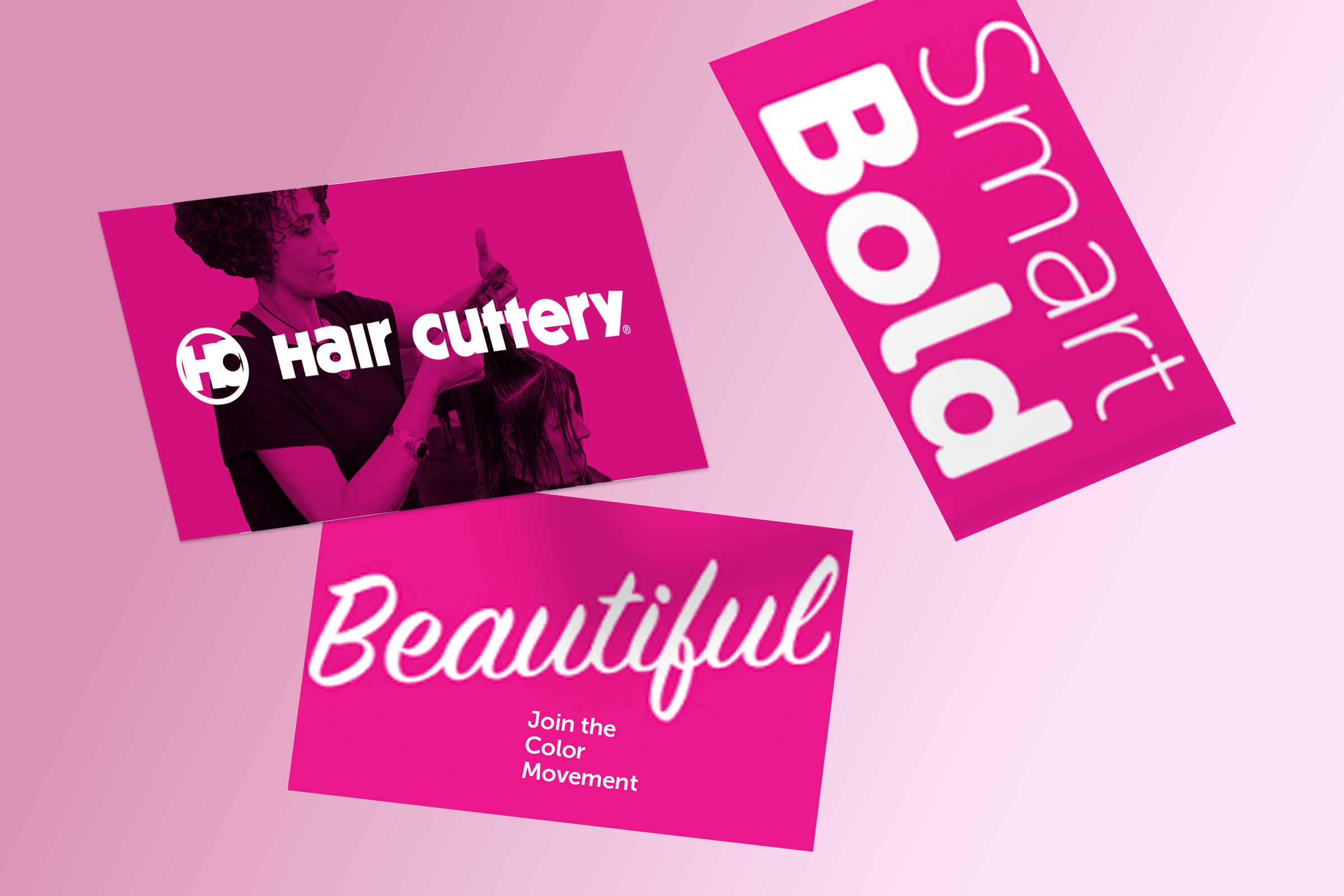 Brand design example from portfolio