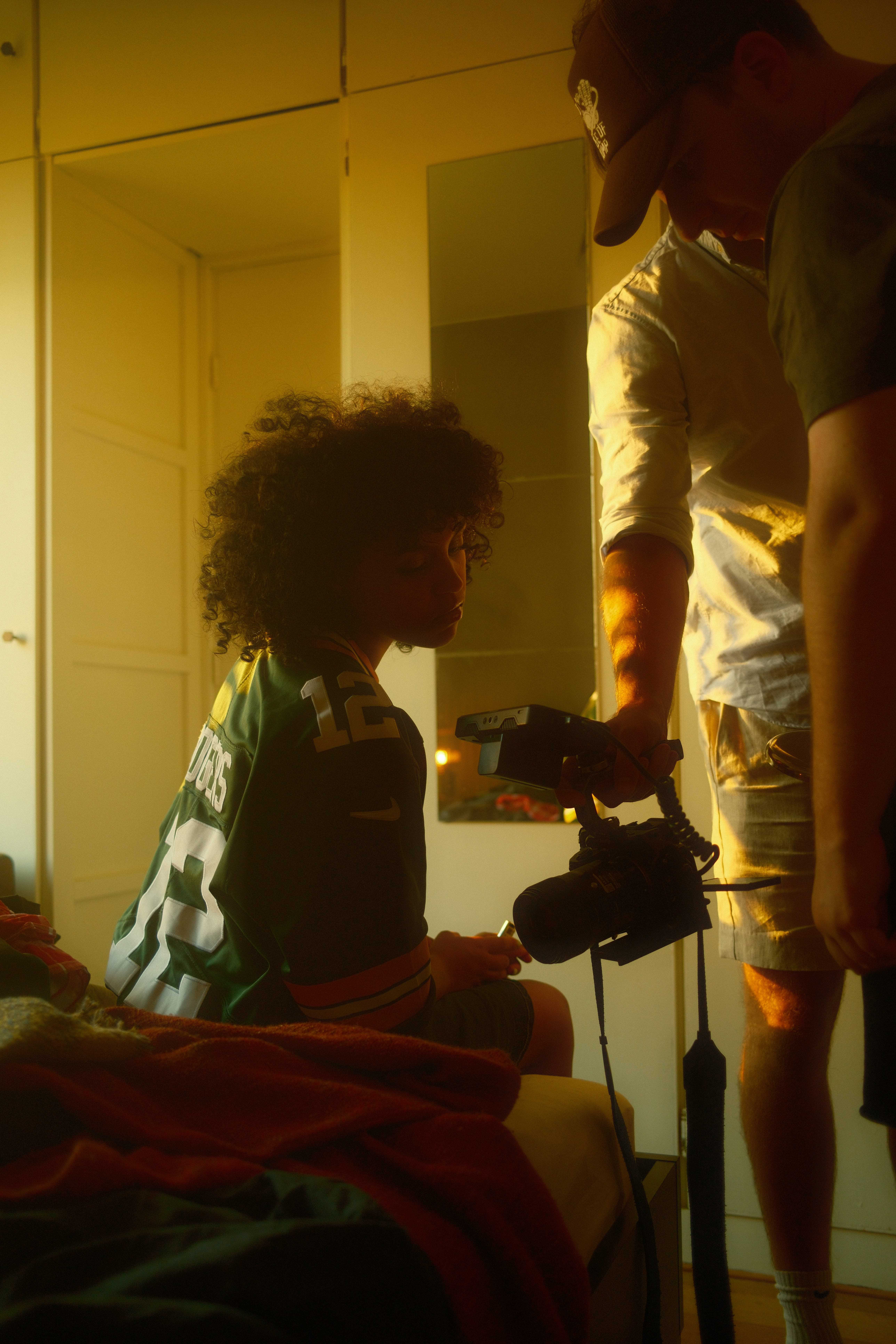 Batch.Works product catalogue book on a work top with a graphic printed image on the front