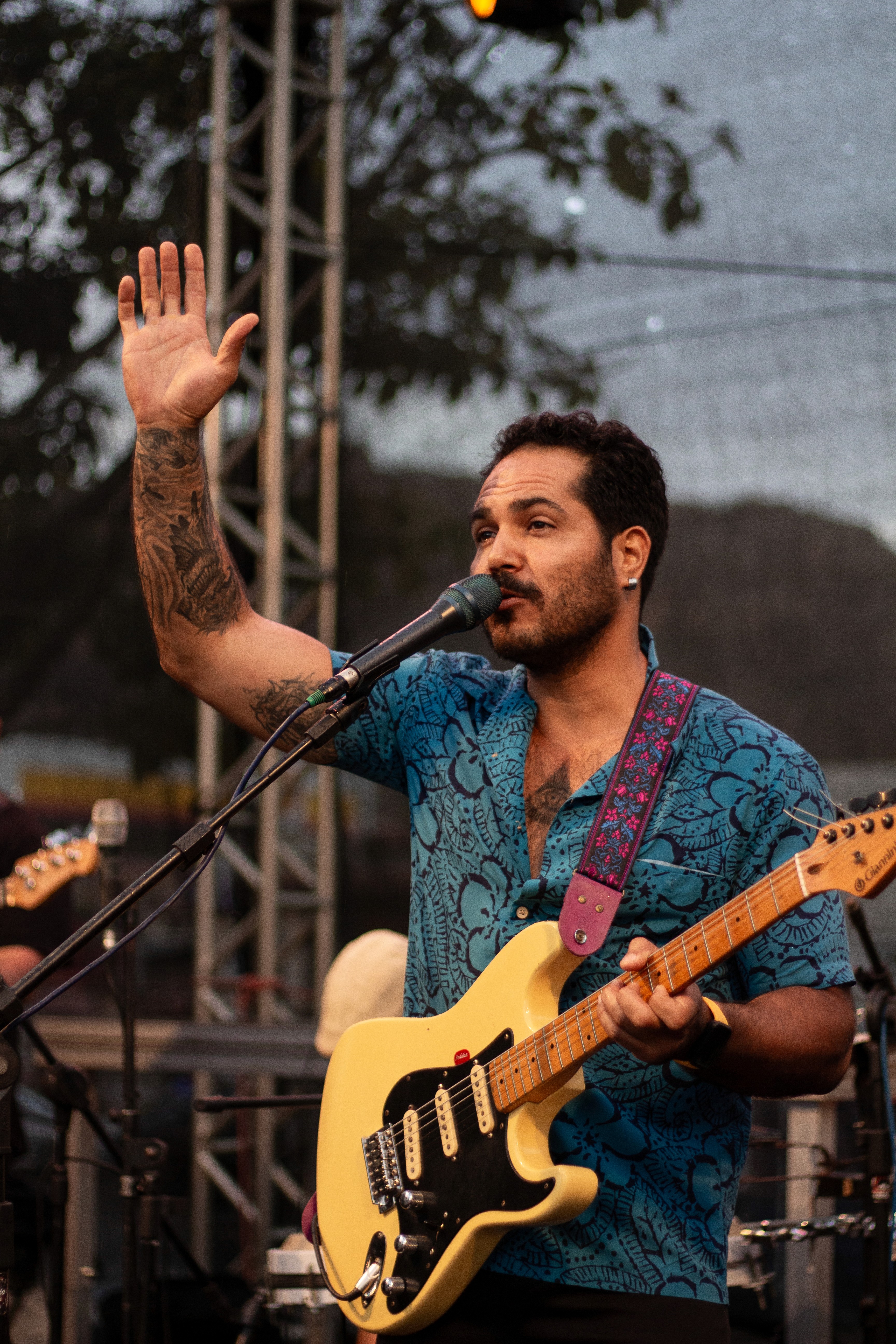 coffee, mouse, computer on a desk