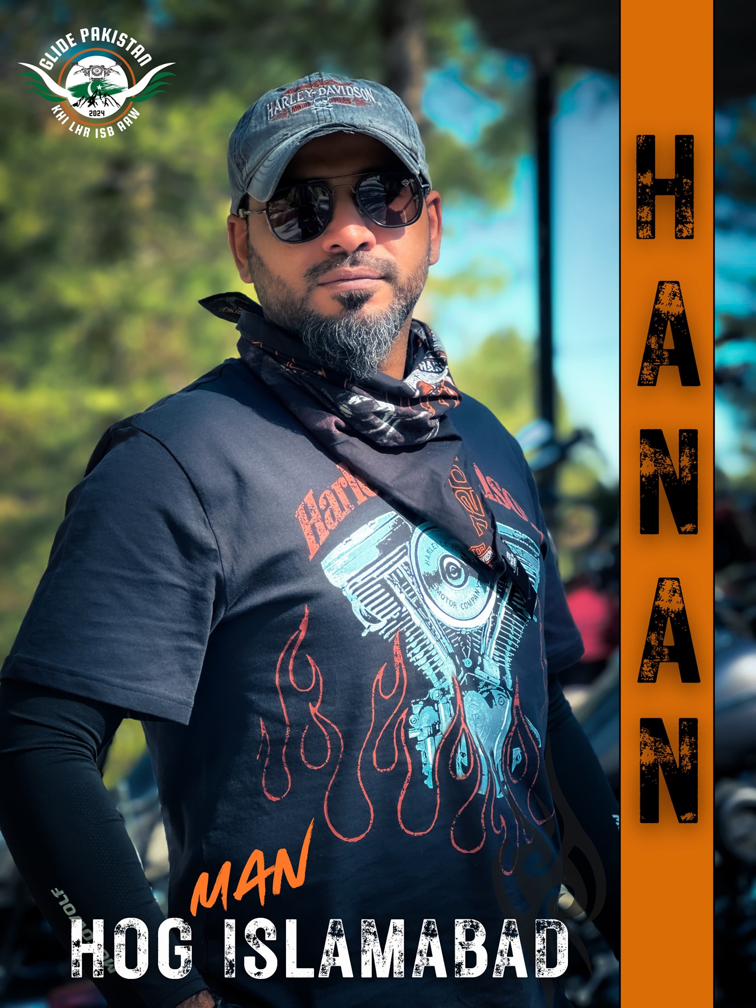 a man smiling for the camera