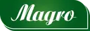 logo magro.info.pl biały tekst na zielonym tle
