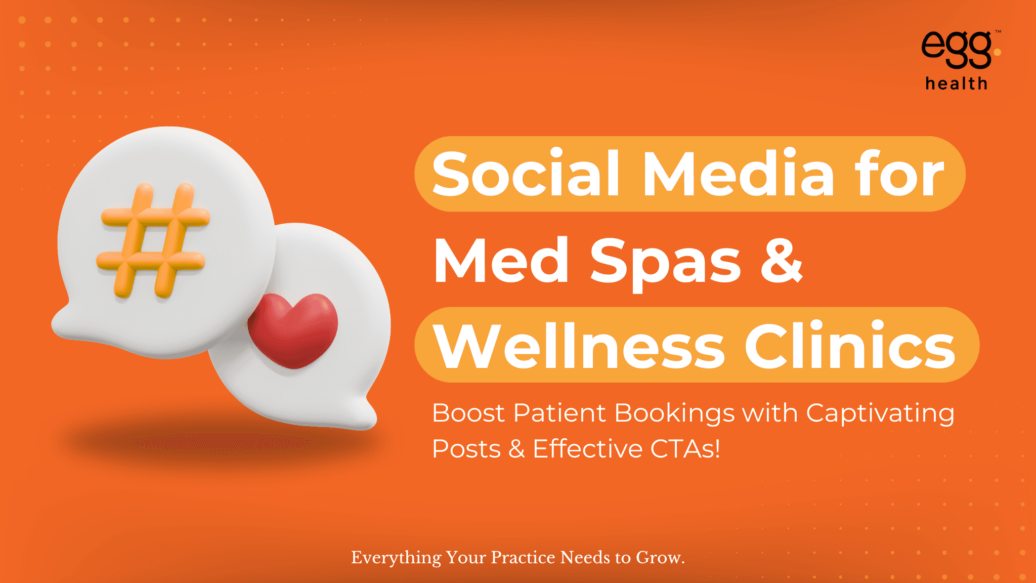 Med spa social media strategy featuring various post types, captions, and effective CTAs aimed at boosting patient bookings. The plan emphasizes engaging content tailored for wellness brands, showcasing how specific calls to action can enhance conversions. This visual also includes a 3D model of the strategy flow, highlighting dynamic interactions and call-to-action integration across platforms.