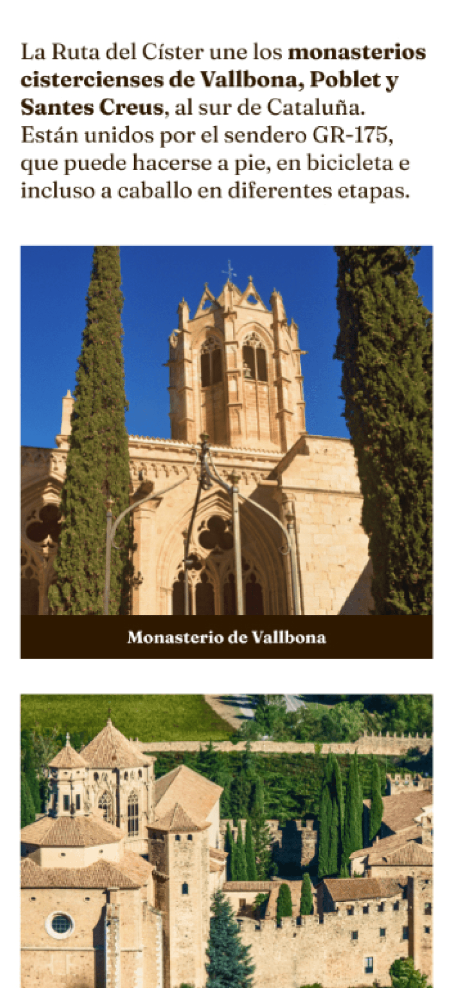 Rediseño de la landing page de La Ruta del Císter con enfoque mobile first y previsualización de secciones