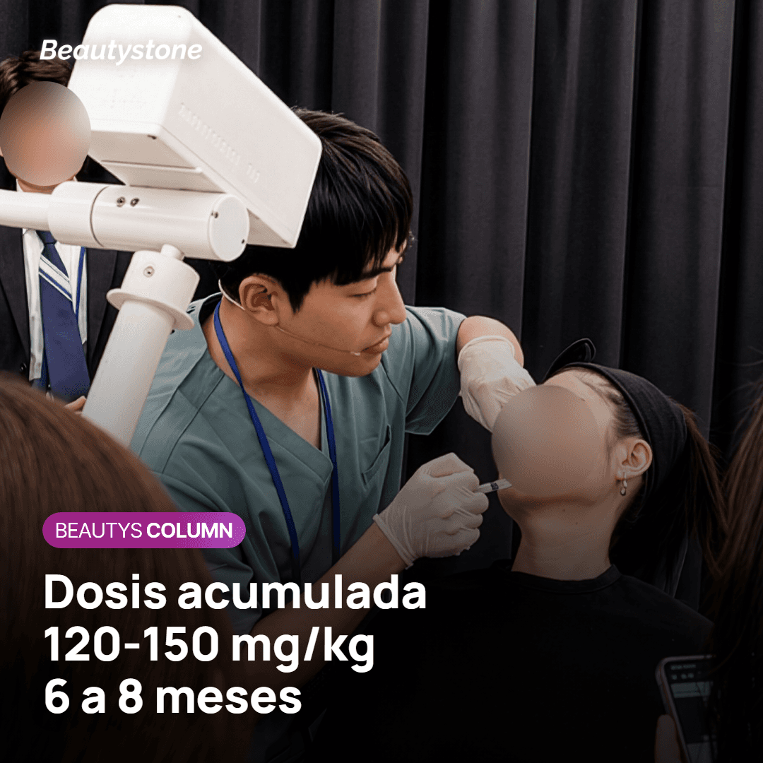 La dosis acumulada importa mas que contar meses