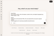 Microsoft Copilot detailed brief response with bakery website style spec and output instructions