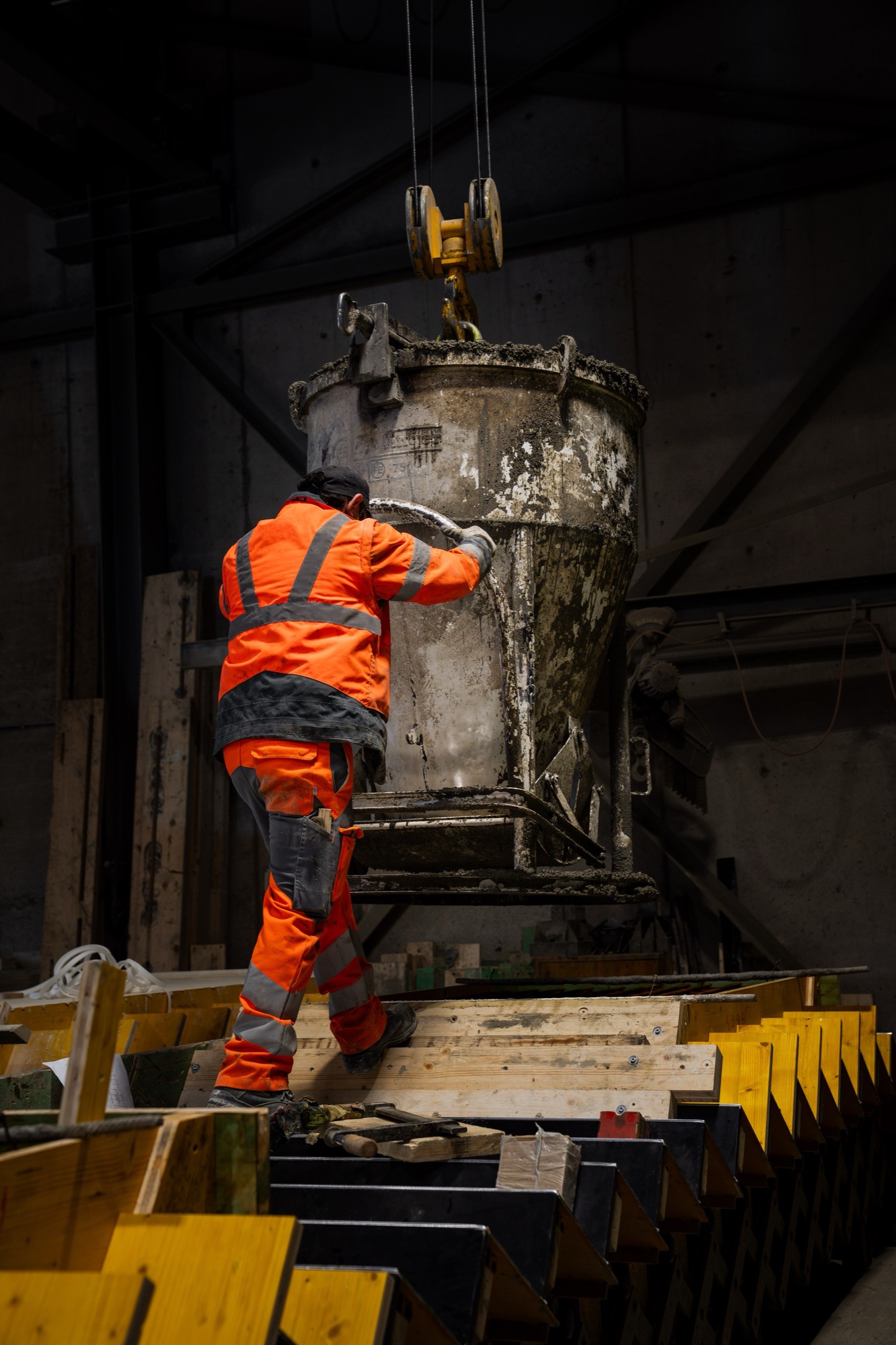 Team working collaborartively