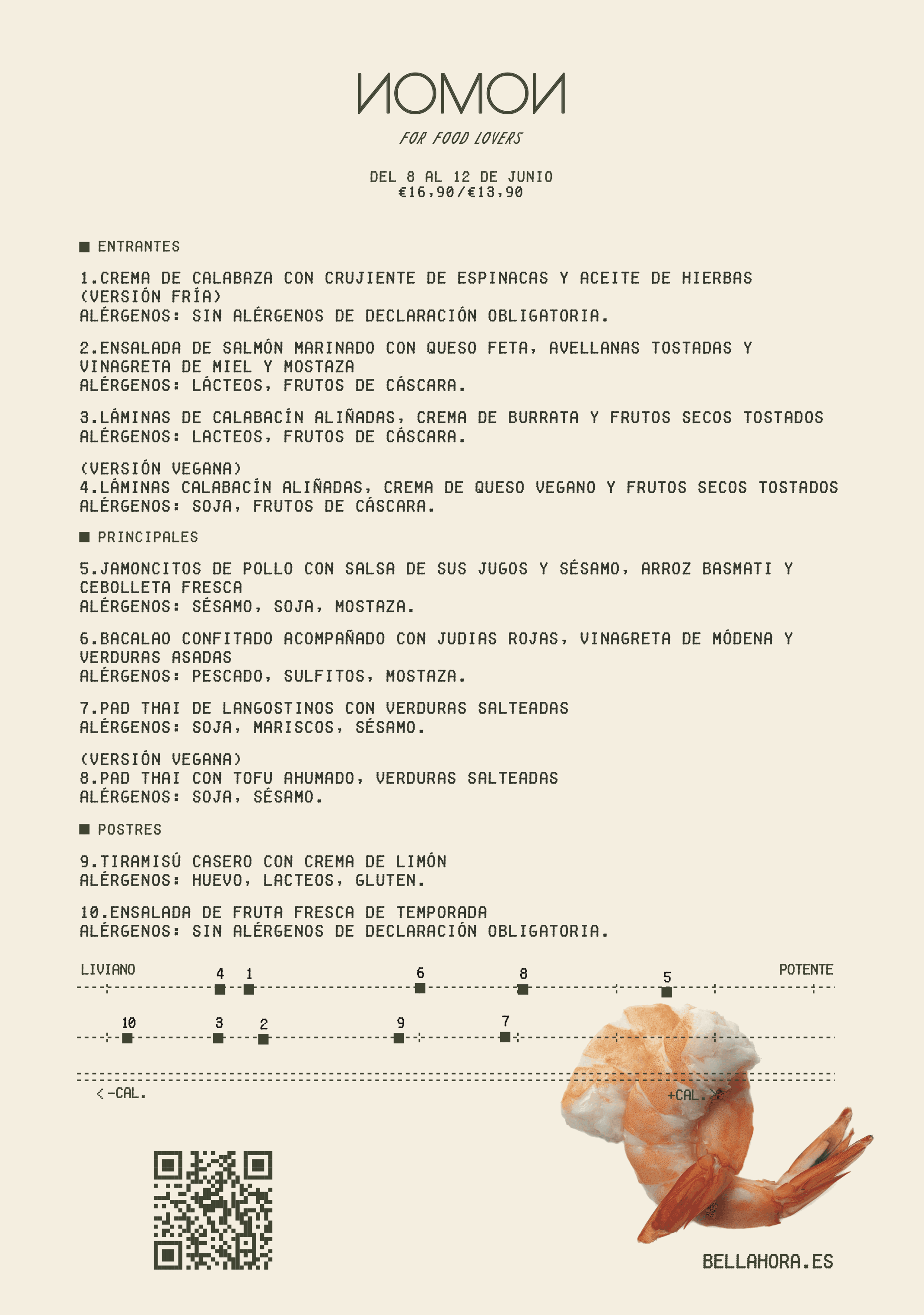 Menu Semanal