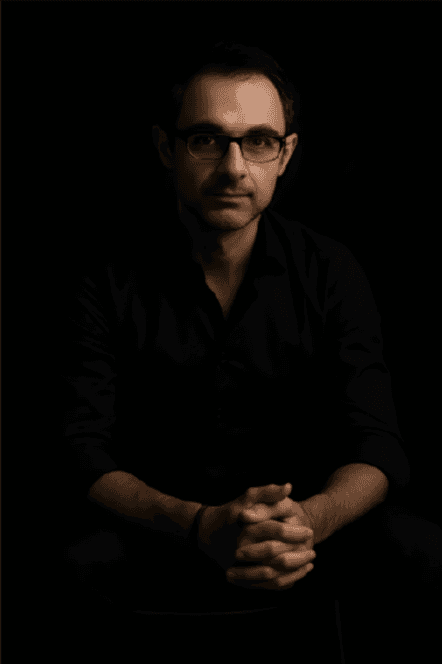 Portrait of portfolio creator – front view