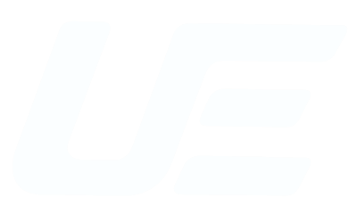 White interwoven logo on black background. Simple, minimalist design.