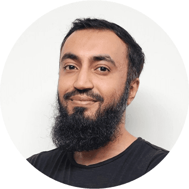 Headshot of Sikander, CEO.