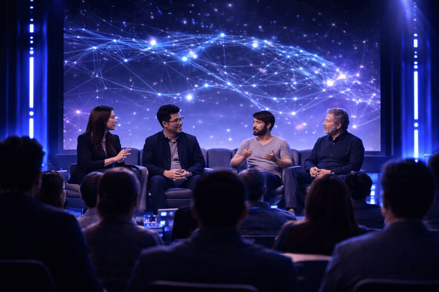 Photo of a company team