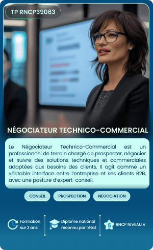 carte Négociateur Technico-Commercial