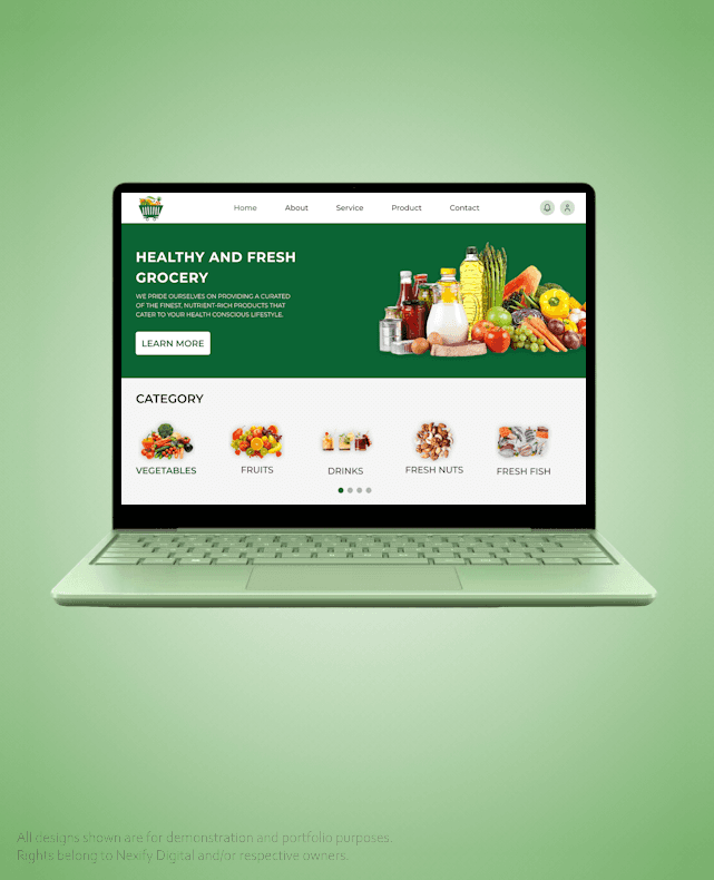 Work Showcase Website Thumbnail