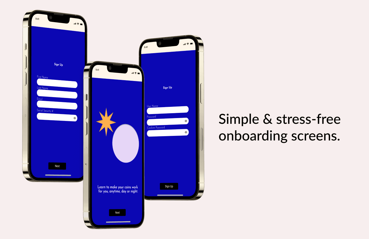 Onboarding Screens