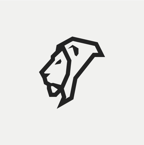 A logo design for Lionwood Builders, a carpentry brand