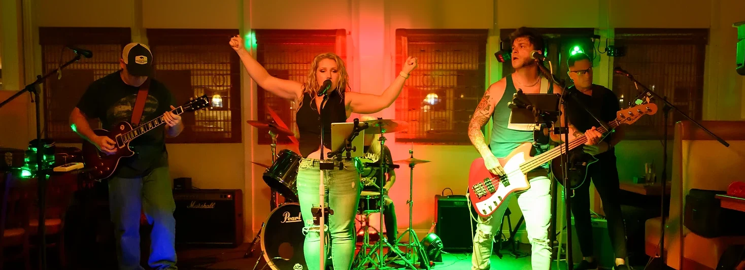 Just Like That band performing