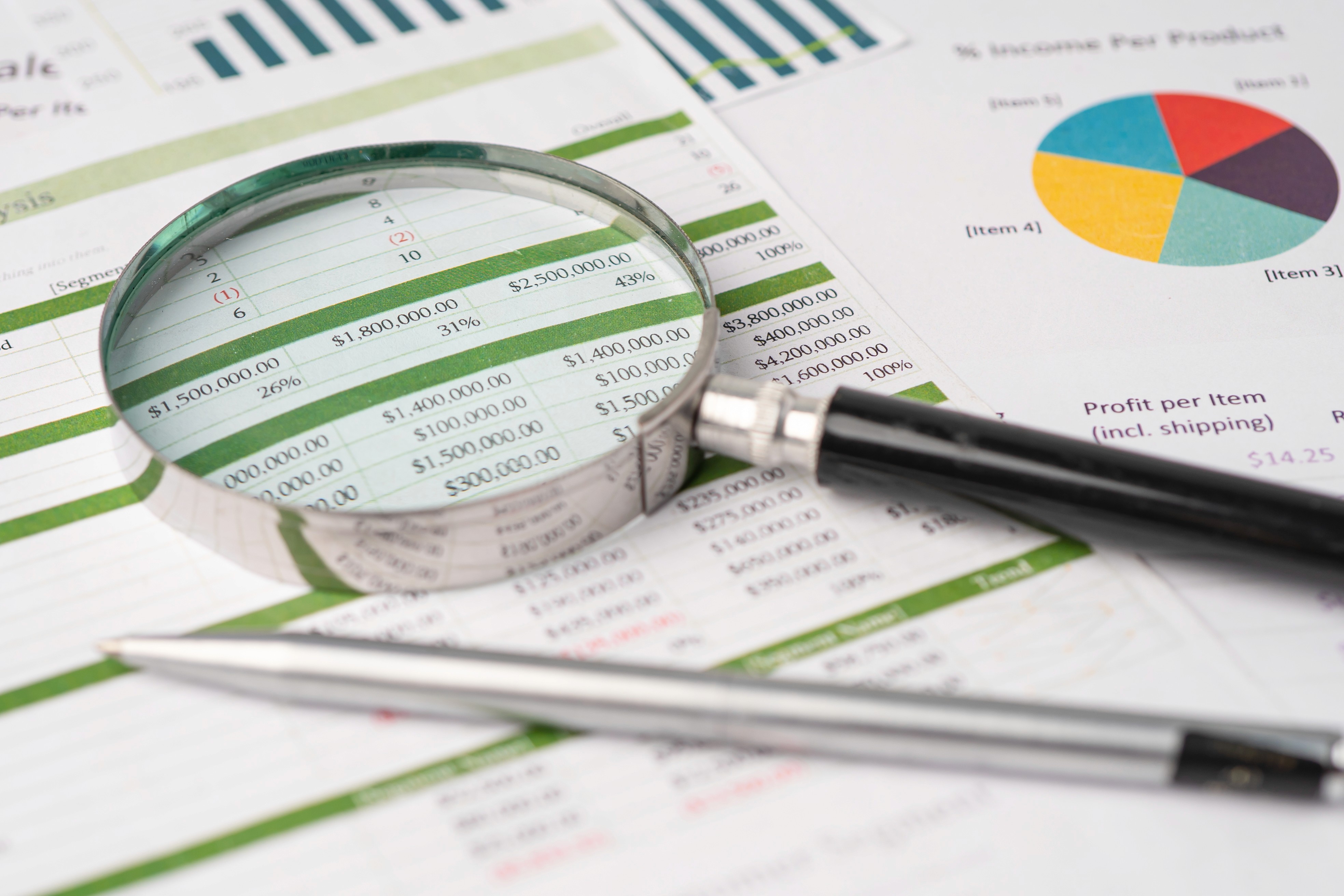 Business intelligence dashboard