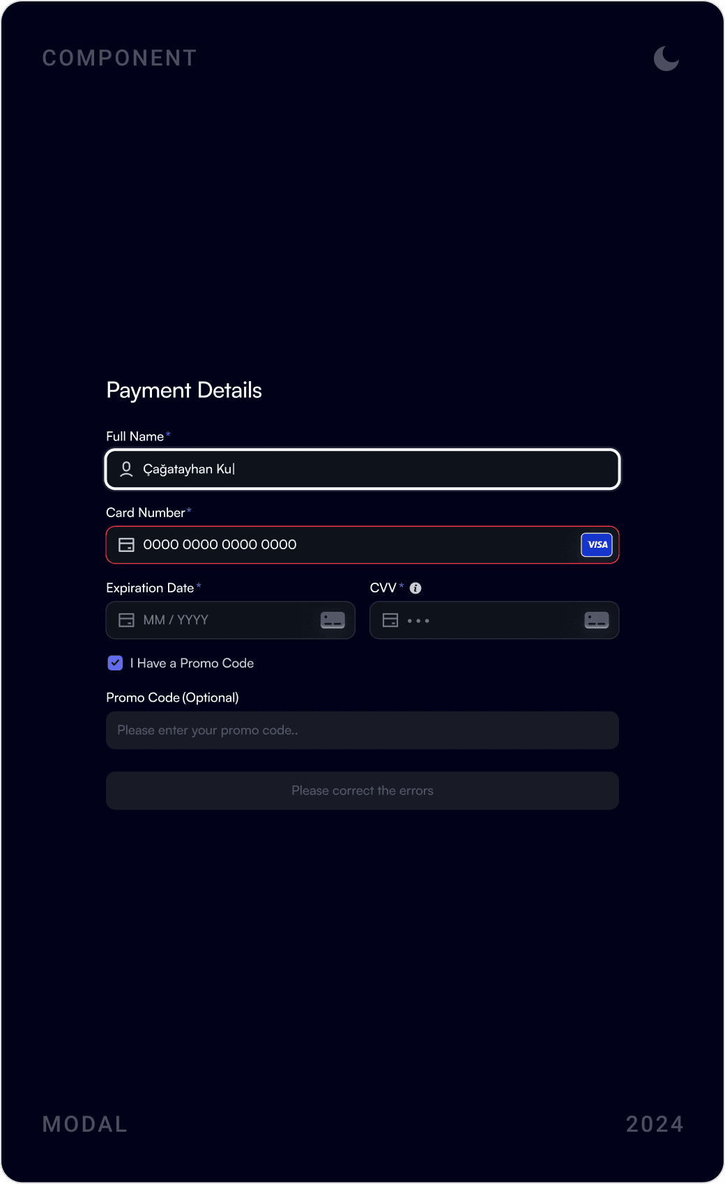 Structured Subscription Order Summary Design