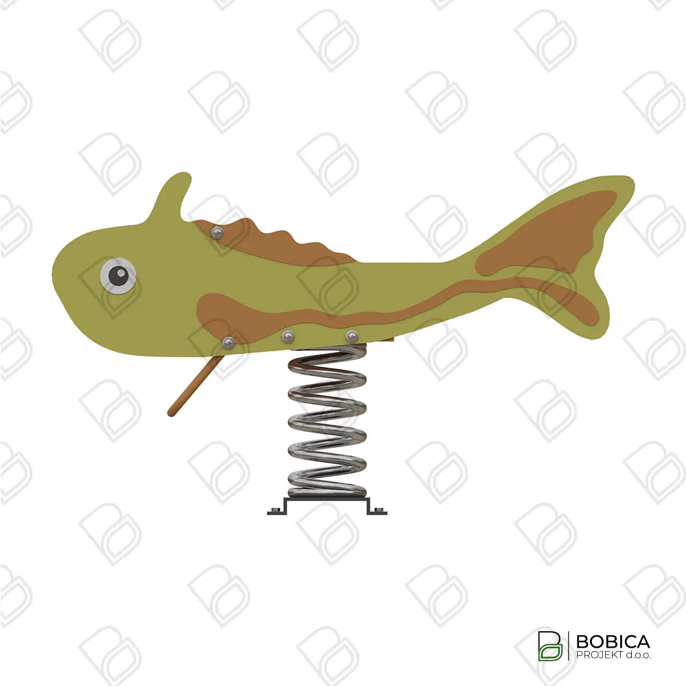 Njihalica na opruzi – Riba "Gibi"