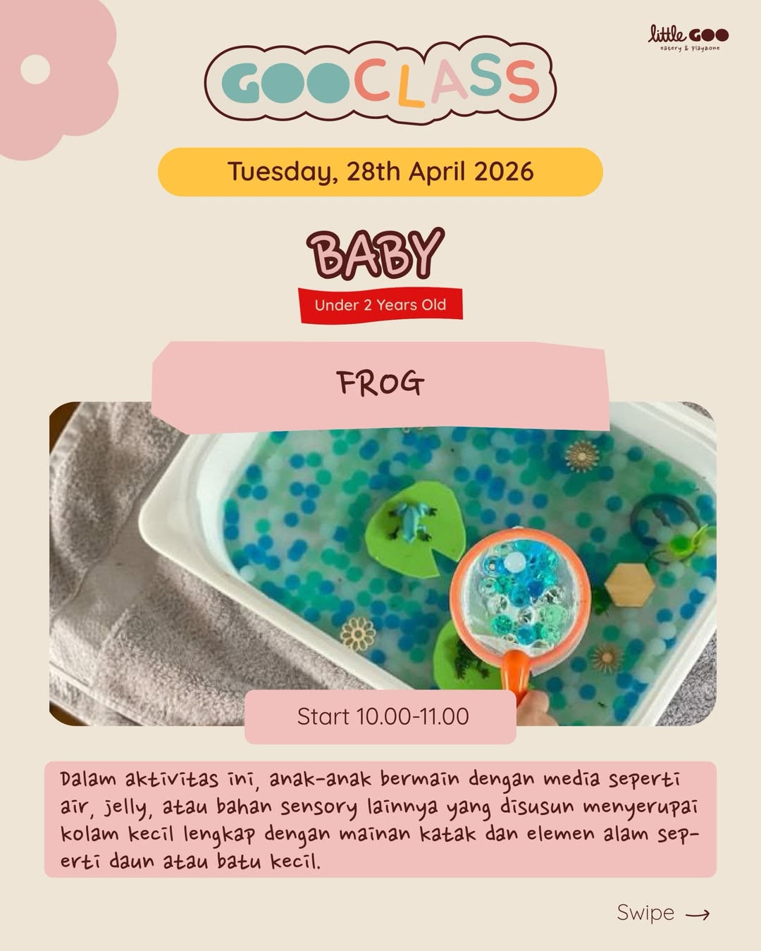 class weekly schedule litllegoo yogyakarta