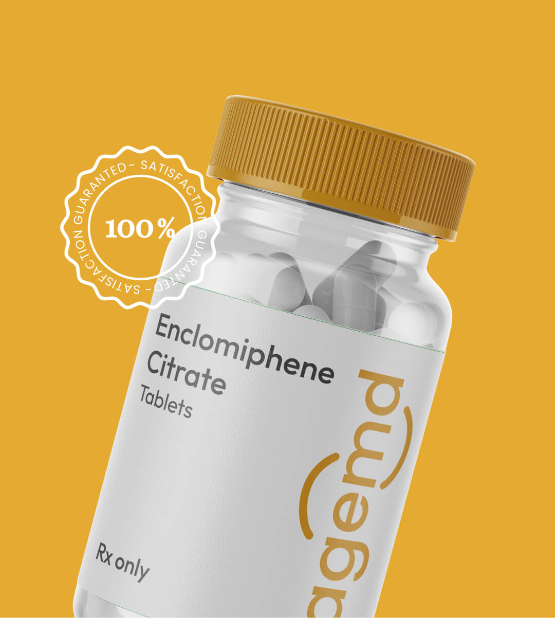 Enclomiphene citrate tablets box