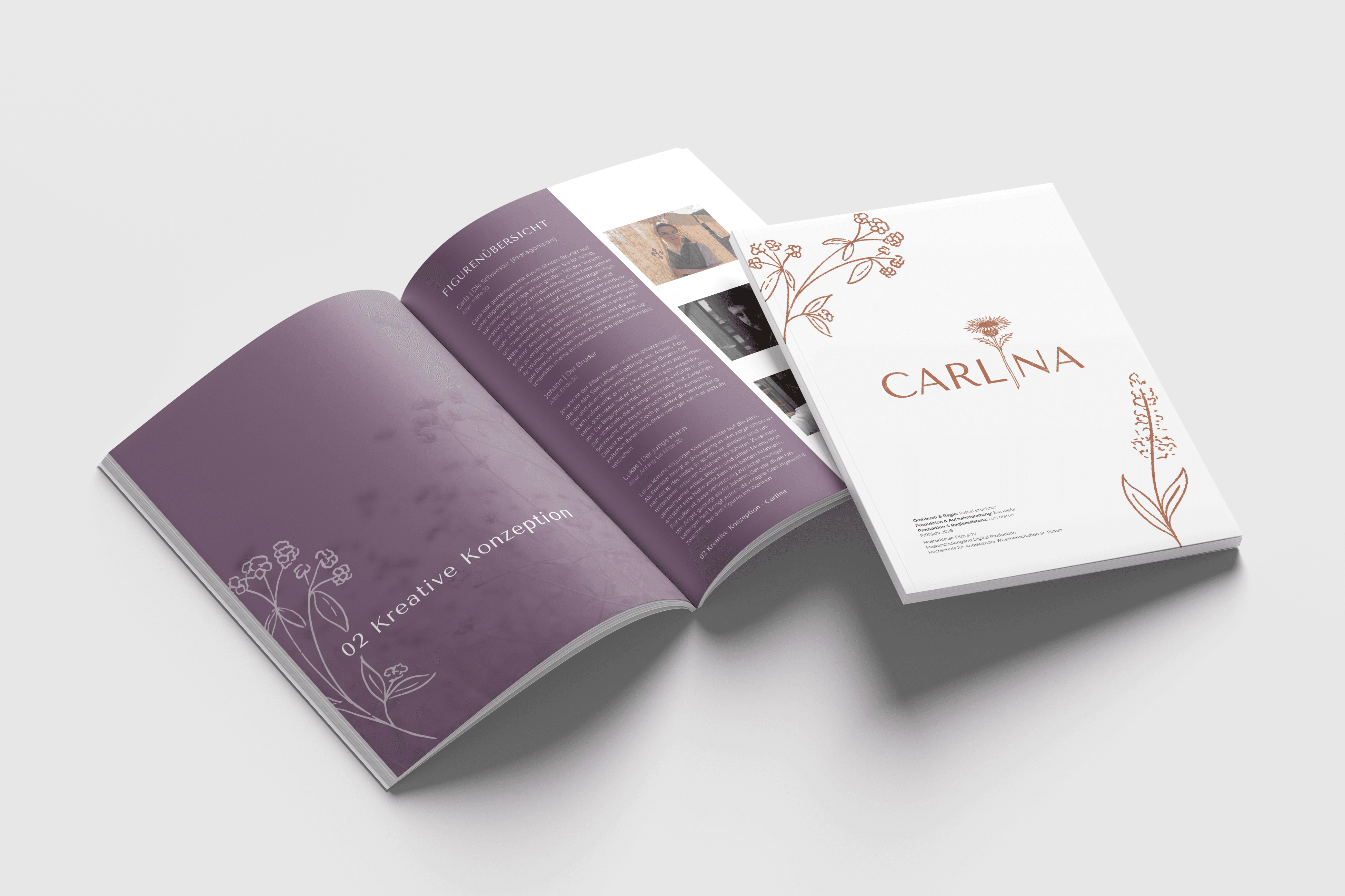 Produktionsmappe offen MockUp