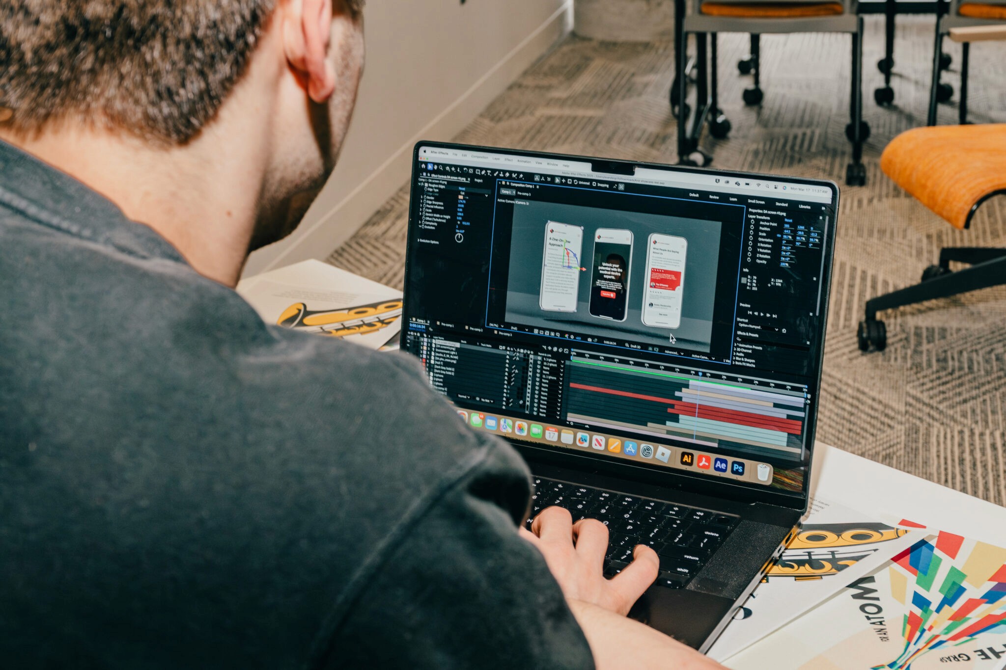 Erik Vandergrift ’25. Photo by Natalie Hoang ’25, MBA ’26.