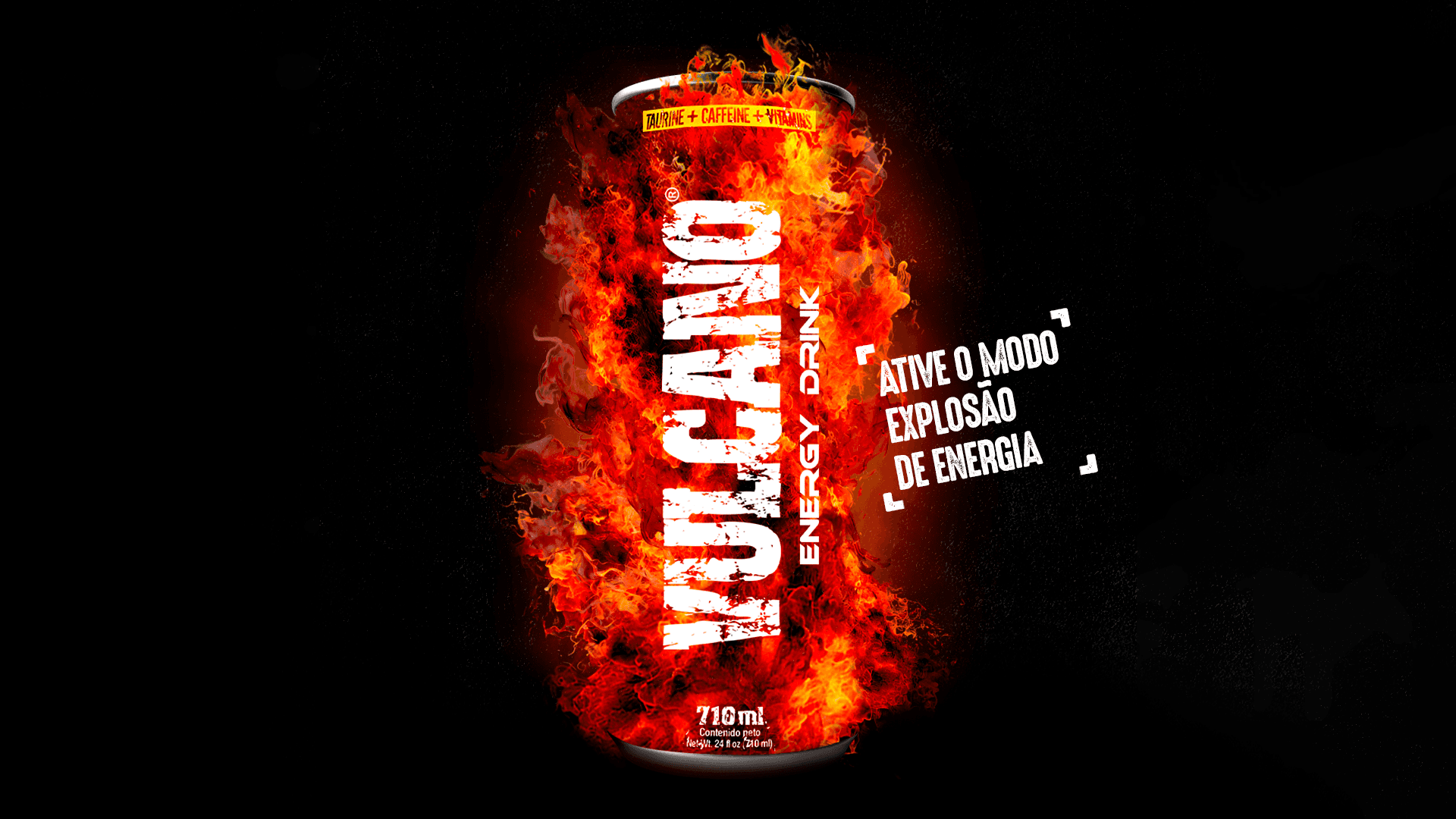 Vulcano Energy Drink campaign
