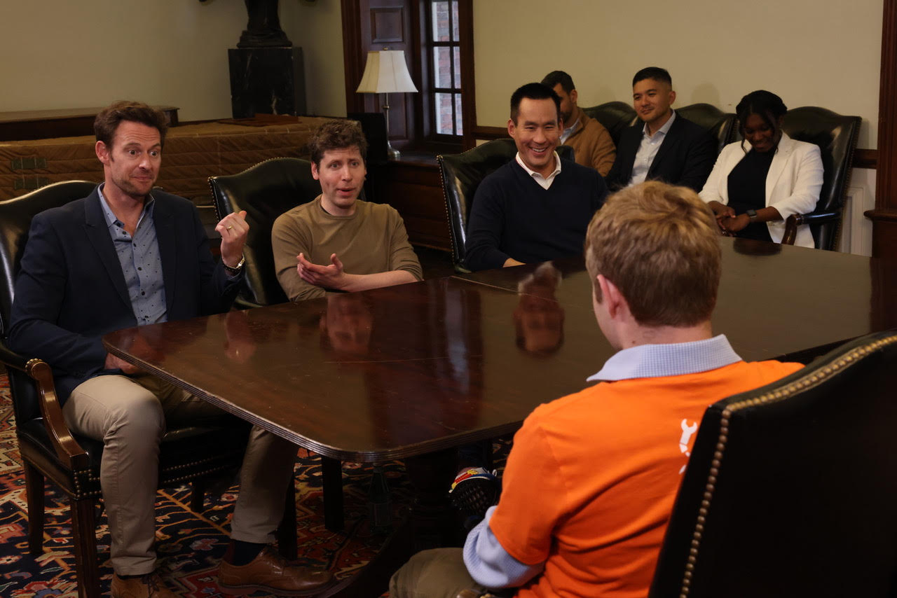 Group photo of the Xfund team and guests at a recent event with founders and partners.
