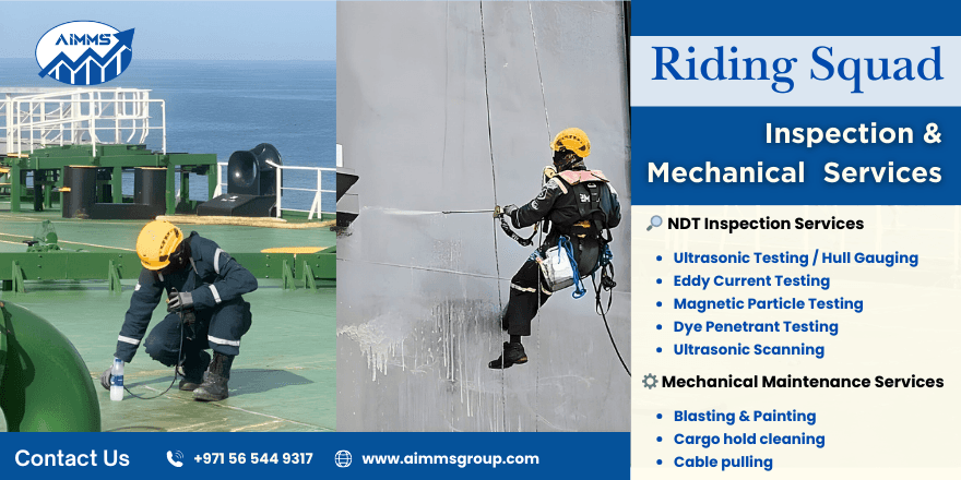 Riding Squad Inspection and Mechanical Maintenance Services