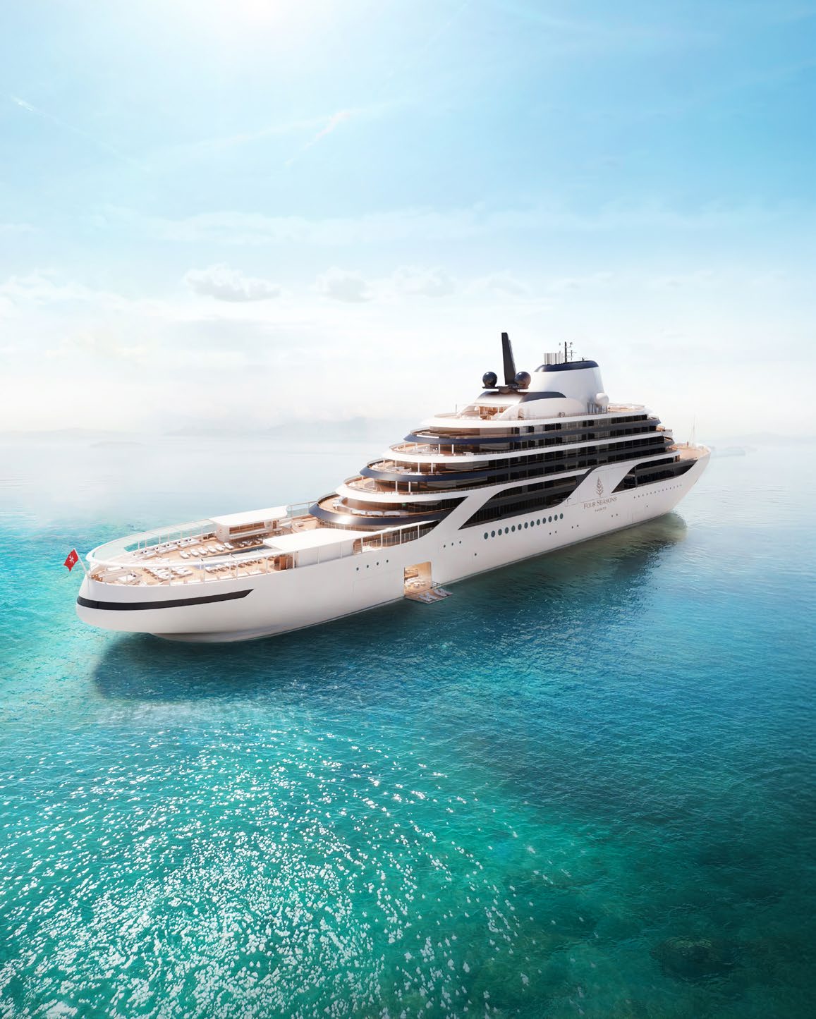 Four Seasons Yachts at sea