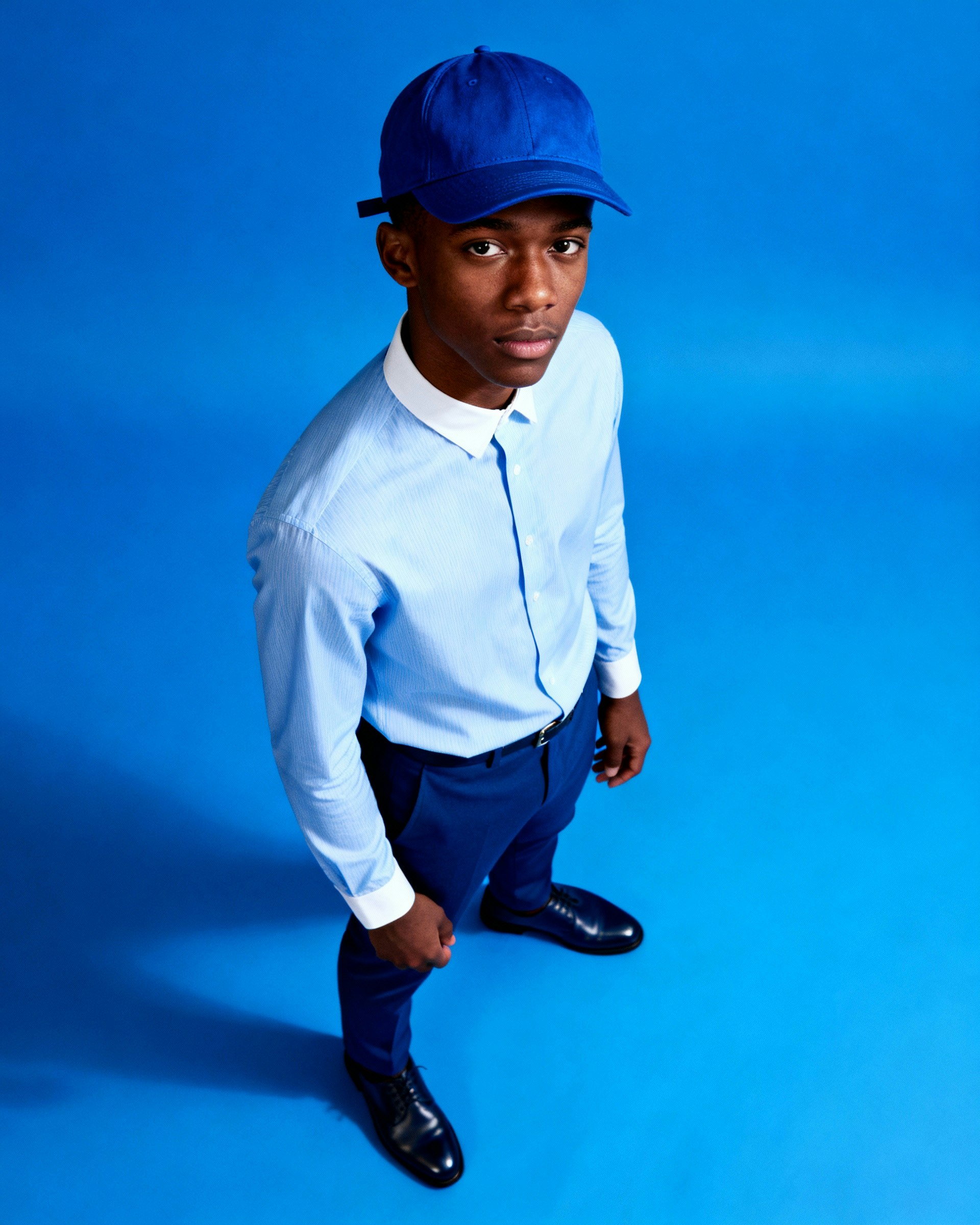 man wearing cap