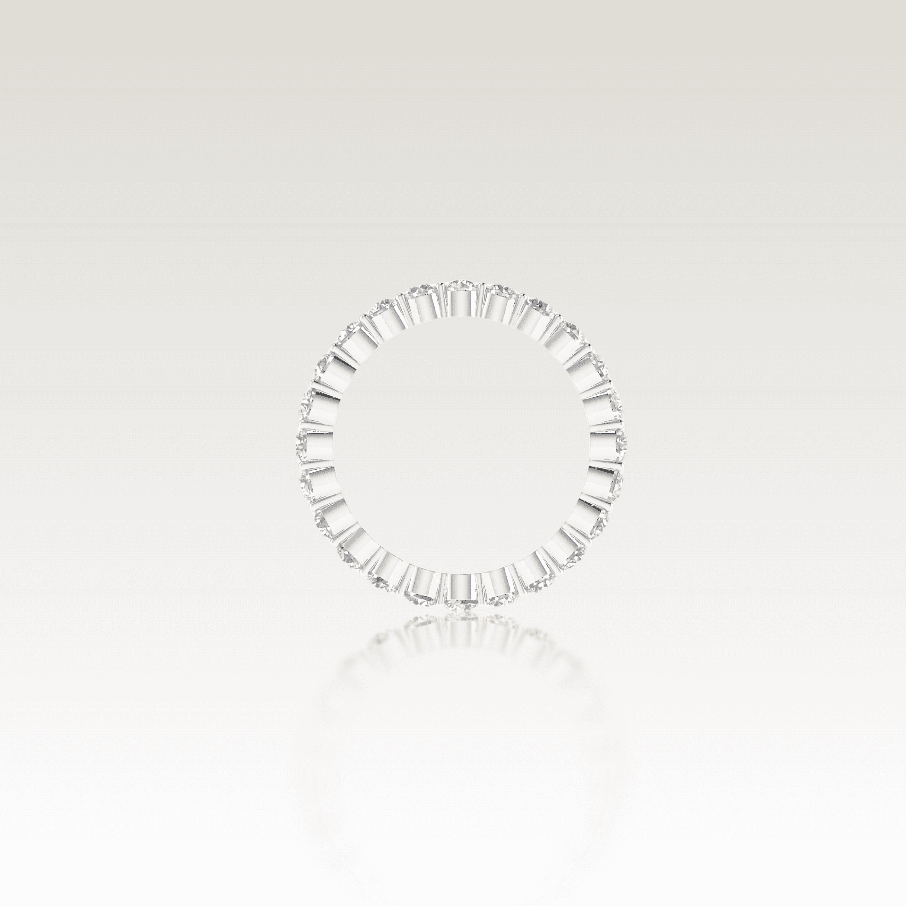 SAINT' Tennis Pave Ring image 5