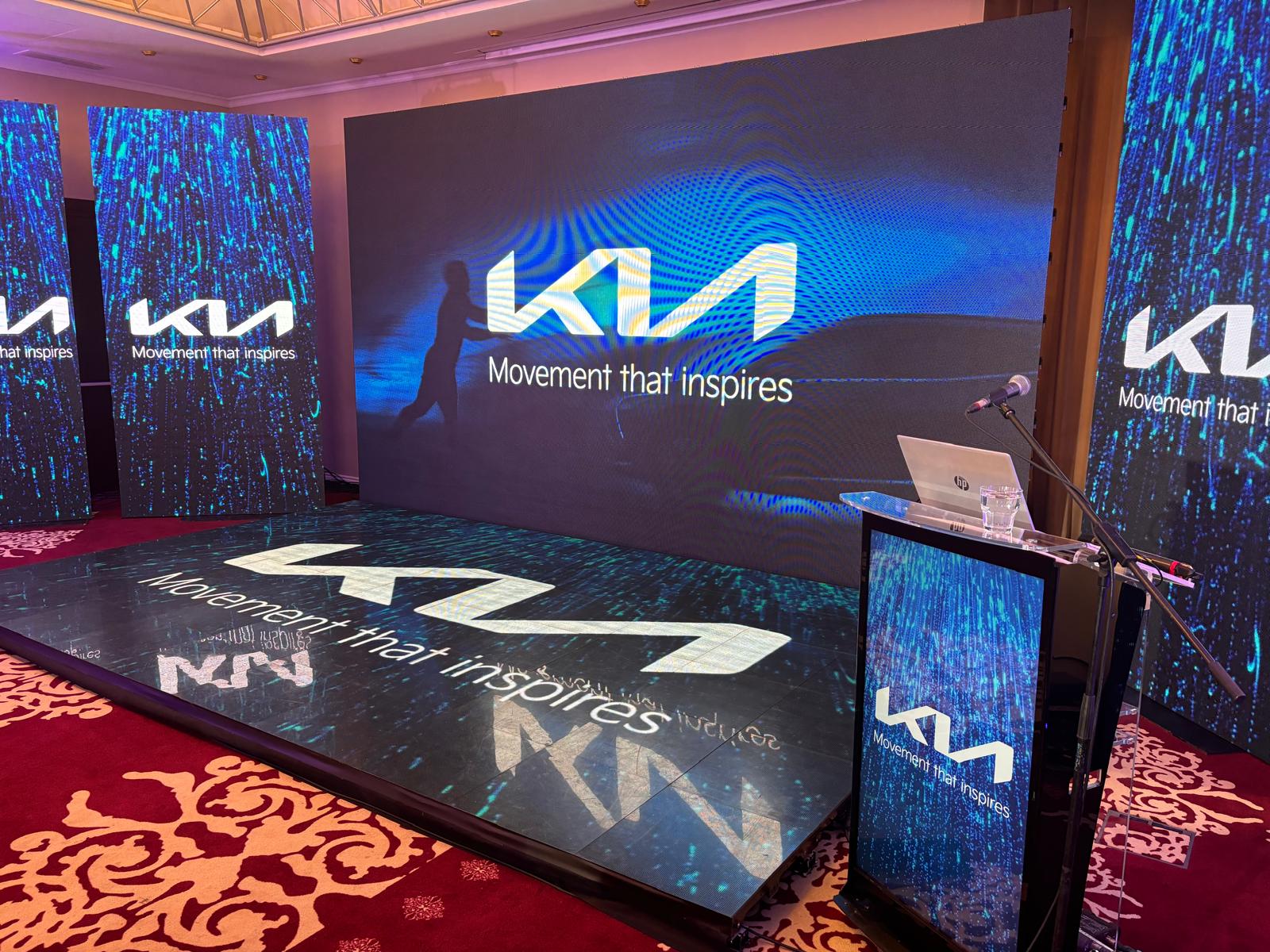 Tropical urban scene