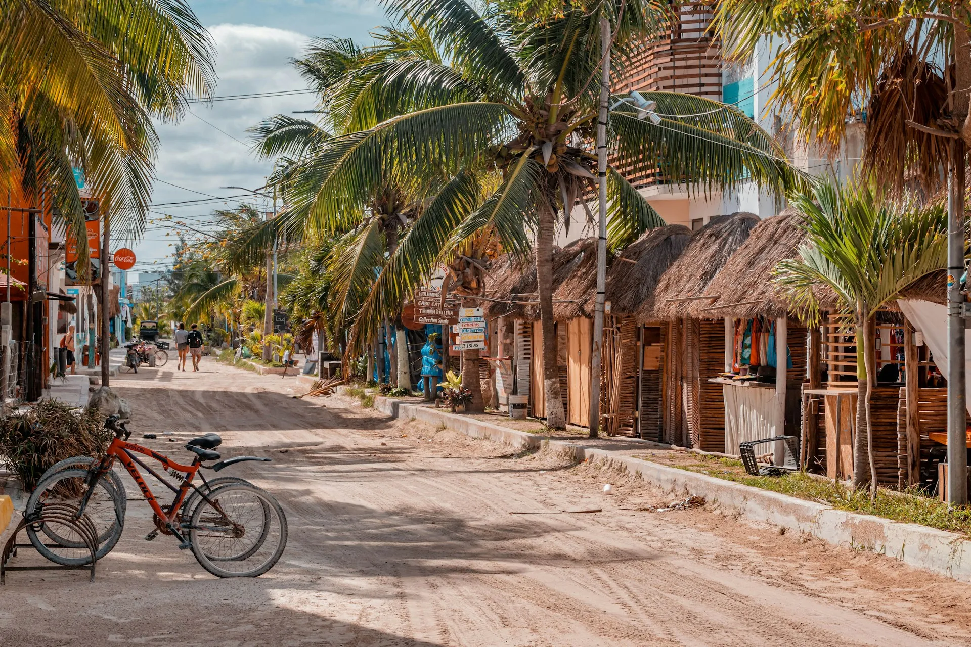 Isla Holbox Mexico main strip